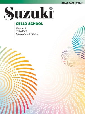 Suzuki Cello School, Vol 5: Cello Part by Alfred Music