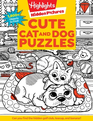 Cute Cat and Dog Puzzles by Highlights