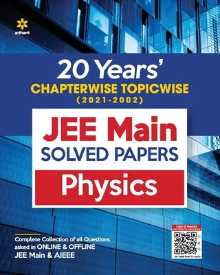 JEE Main Chapterwise Physics by Arihant Experts