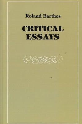 Critical Essays by Barthes, Roland