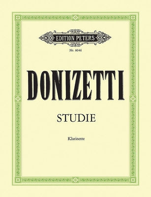 Study for Clarinet by Donizetti, Gaetano