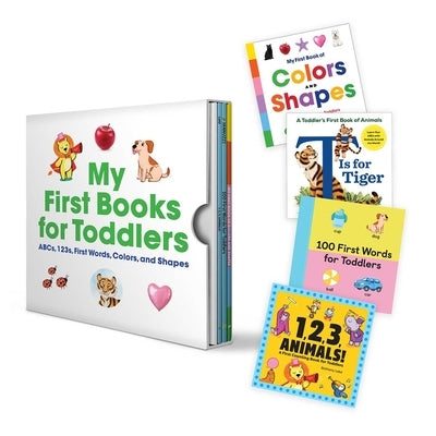 My First Books for Toddlers Box Set: Abcs, 123s, First Words, Colors and Shapes by Rockridge Press