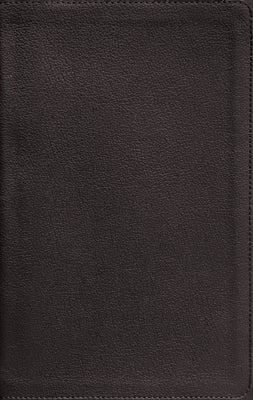 Nasb, Personal Size Bible, Large Print, Genuine Leather, Calfskin, Black, Red Letter, 1995 Text, Comfort Print by Zondervan