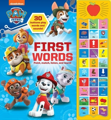 Nickelodeon Paw Patrol: First Words Sound Book by Pi Kids