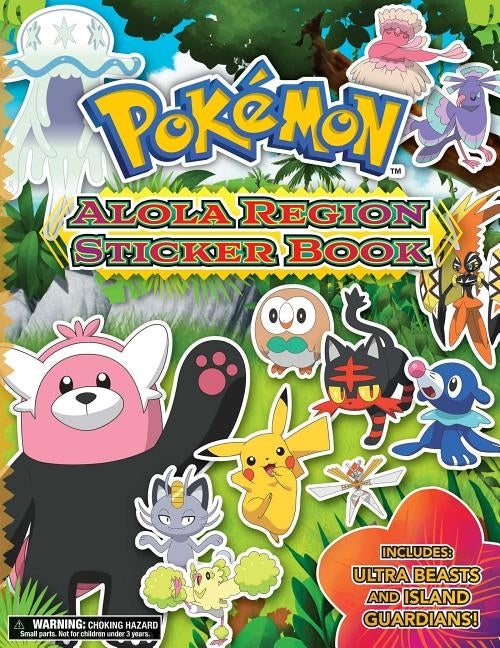 Pokémon Alola Region Sticker Book by The Pokemon Company International