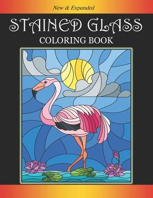 Stained Glass Coloring Book: Beautiful Bird Designs by Illustrashop