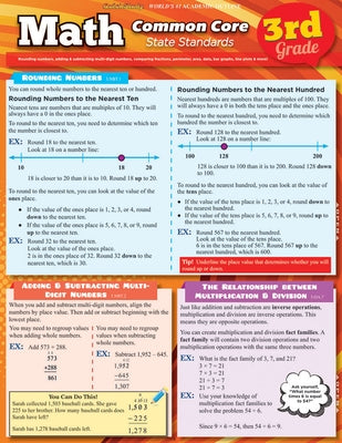 Math Common Core 3rd Grade by Yablonsky, Ken