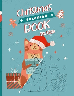 Christmas Coloring Book For kids: 30 Illustration To color - Santa and reindeer colouring - Christmas Xmas holiday - 8.5*11 Large pages by Coloring Book, Christmas