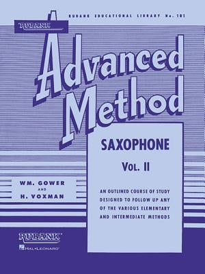 Rubank Advanced Method: Saxophone, Vol. II by Voxman, H.