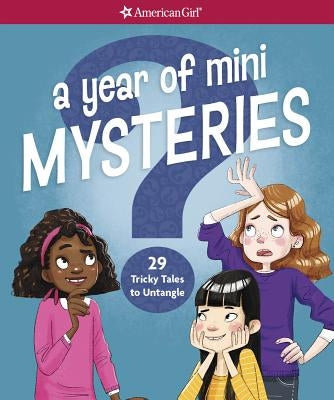 A Year of Mini Mysteries: 29 Tricky Tales to Untangle by Passero, Kathy