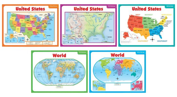 Teaching Maps Bulletin Board by Scholastic