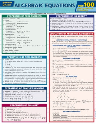 Algebraic Equations by Kizlik