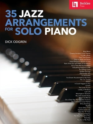 35 Jazz Arrangements for Solo Piano by Odgren, Dick