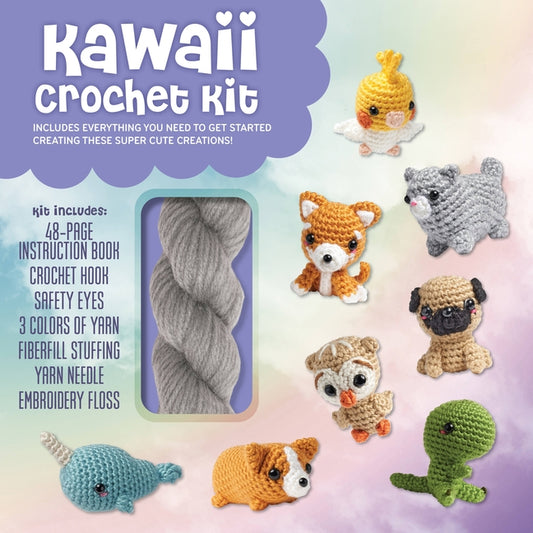 Kawaii Crochet Kit: Includes Everything You Need to Get Started Creating These Super Cute Creations!-Kit Includes: 48-Page Instruction Boo by G?lusz, Kati