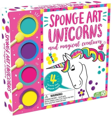 Unicorn Sponge Art: With 4 Sponge Tools and 4 Jars of Paint by Igloobooks