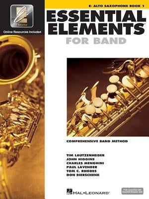 Essential Elements for Band - Eb Alto Saxophone Book 1 with Eei (Book/Media Online) by Hal Leonard Corp