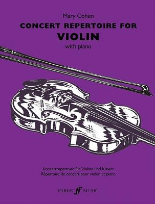 Concert Repertoire for Violin by Cohen, Mary