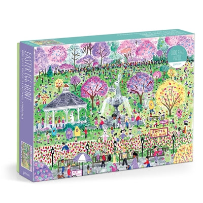 Michael Storrings Easter Egg Hunt 1000 Piece Puzzle by Galison