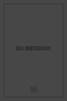 Big [Note]book - Plain: 480 Plain Pages by Press, Black Thread