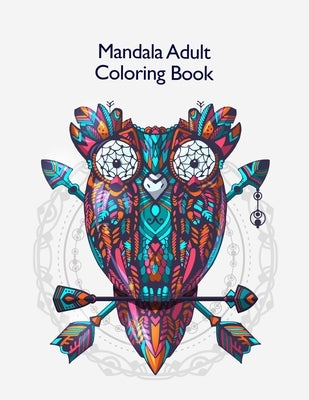 Mandala Adult Coloring Book: Coloring Book "50 cool animals" with a cheerful light and relaxing design by Murphy, Emory