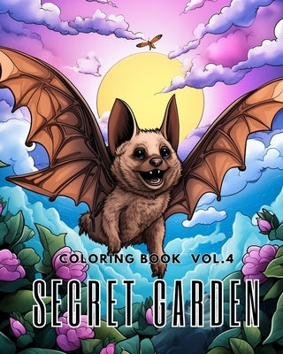 Secret Garden Coloring Book vol.4: An Adult Coloring Book Featuring Magical Garden Scenes, Adorable by Huntelar, James