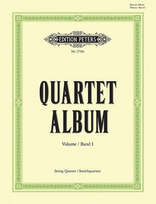 Quartett-Album -- Collection of Famous Pieces for String Quartet: Set of Parts by Sitt, Hans