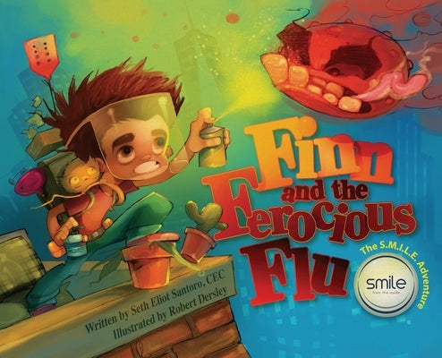 Finn and the Ferocious Flu by Santoro Cec, Seth Eliot