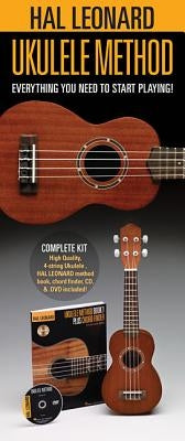 Hal Leonard Ukulele Starter Pack: Includes a Ukulele, Method Book with Online Audio, and DVD by Lil' Rev