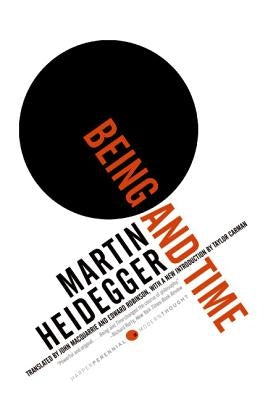 Being and Time by Heidegger, Martin