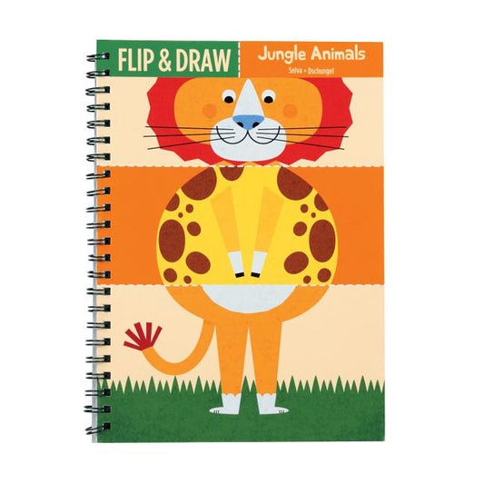 Jungle Animals Flip and Draw by Mudpuppy