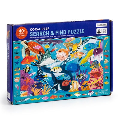 Coral Reef 64 Piece Search & Find Puzzle by Mudpuppy