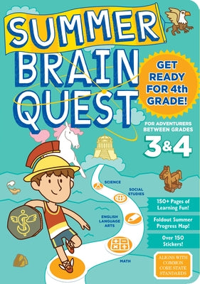 Summer Brain Quest: Between Grades 3 & 4 by Workman Publishing