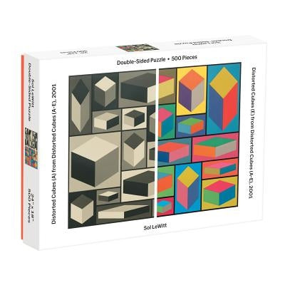 Moma Sol Lewitt 500 Piece 2-Sided Puzzle by Galison