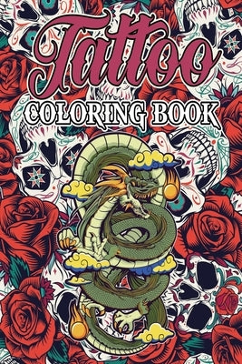 Tattoo Coloring Book for Adults by French, The Little