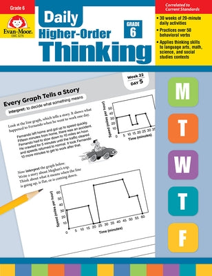 Daily Higher-Order Thinking, Grade 6 Teacher Edition by Evan-Moor Corporation