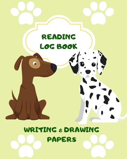 Reading Log Book Writing & Drawing Papers: Read Record Activity for Kids by Learning, Smart