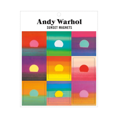 Andy Warhol Sunset Magnets by Galison