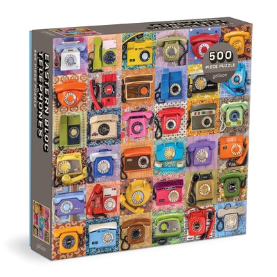 Eastern Bloc Telephones 500 Piece Puzzle by Galison