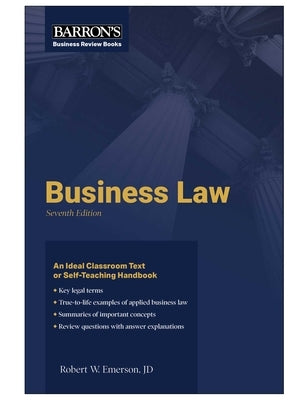 Business Law by Emerson, Robert W.