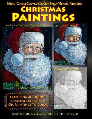 New Creations Coloring Book Series: Christmas Paintings by Davis, Brad