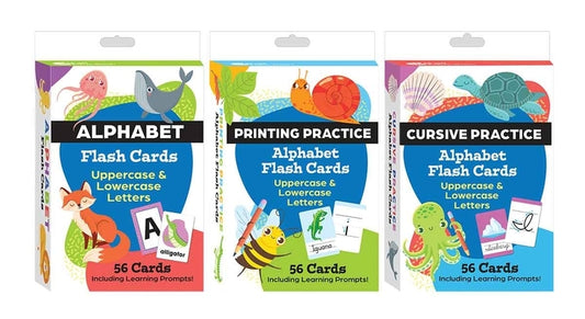 Literacy Flash Cards 3-Deck Set by Teacher Created Materials