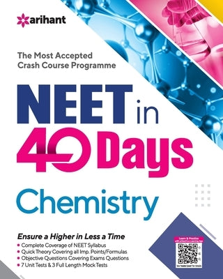 40 Days Crash Course for NEET Chemistry by Arihant Experts