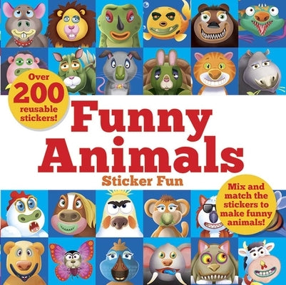 Funny Animals Sticker Fun: Mix and Match the Stickers to Make Funny Animals by Green, Barry