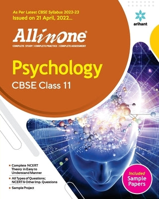 CBSE All In One Psychology Class 11 2022-23 Edition (As per latest CBSE Syllabus issued on 21 April 2022) by Sultan, Farah