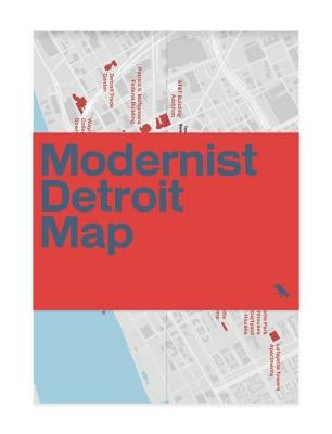 Modernist Detroit Map by Abrahamson, Michael