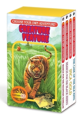 Choose Your Own Adventure 4-Book Boxed Set Creature Feature Box (the Case of the Silk King, Inca Gold, Search for the Black Rhino, Search for the Moun by Gilligan, Shannon