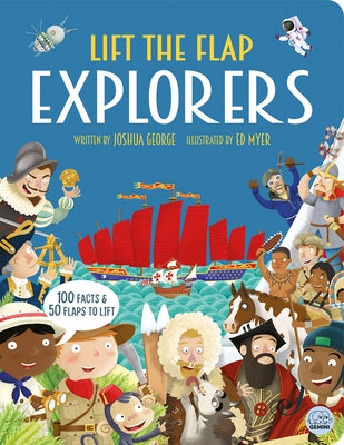 Famous Explorers-Interactive History Book for Kids by George, Joshua