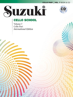 Suzuki Cello School, Vol 7: Cello Part, Book & CD by Tsutsumi, Tsuyoshi