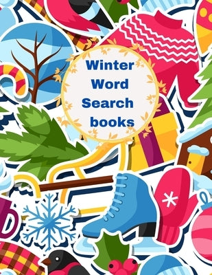 Winter Word Search Books: large Print Crossword Puzzles for Adults and Kids. Great gift for The Holiday. by Books, Asmas