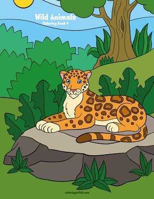 Wild Animals Coloring Book 4 by Snels, Nick